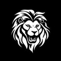 Lion - Minimalist and Flat Logo - Vector illustration