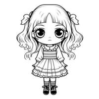 Kawaii Coloring Page photo