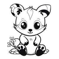 Kawaii Coloring Page photo