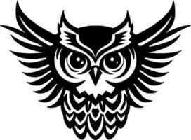 Owl - High Quality Vector Logo - Vector illustration ideal for T-shirt graphic