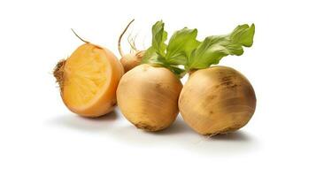 Photo of Rutabaga isolated on white background