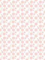 Seamless pattern with pink polka dots on a white background vector
