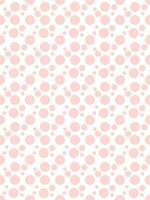 Seamless pattern with pink polka dots on a white background vector