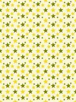 Seamless pattern with yellow stars on a yellow background. vector