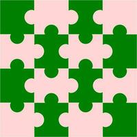 abstract background with puzzle pieces vector