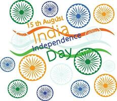 India Independence Day vector