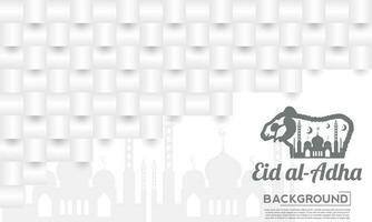 Eid al adha abstract background vector