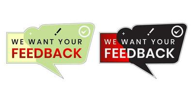 We want your feedback in the text. can be used to stamp Customer Service Reviews. vector