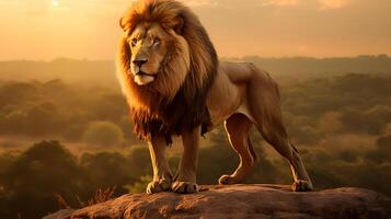 Artistic Lion King Colorful 8K Wallpaper - Best Wallpapers