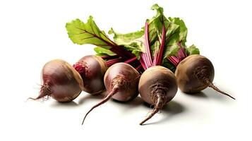 Photo of Beets isolated on white background