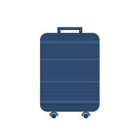 travel bag icon for the application or website. Suitcase shape. vector