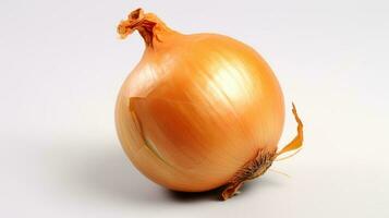 Photo of Onion isolated on white background