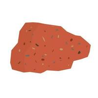 Bauxite icon. Natural resource. Mining. Vector. vector