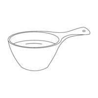 water dipper icon vector