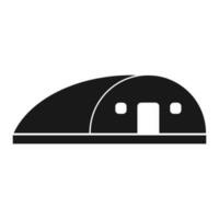 bunker icon vector