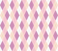 Pastel argyle seamless pattern background. vector