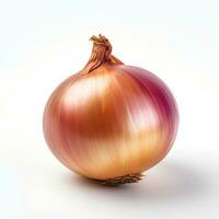 Photo of Onion isolated on white background
