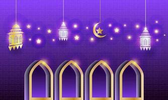 Ramadan kareem background vector