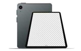 tablet icon on a white background for mockup. vector illustration elements