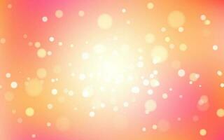 Abstract Sunset Soft Light Backgrounds with Bokeh, Vector eps 10 illustration bokeh particles, Backgrounds decoration