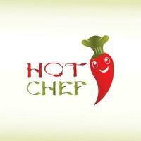 Food logo, spicy food concept icon-vector vector