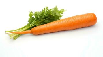 Photo of Carrot isolated on white background