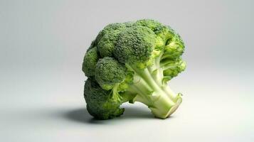 Photo of Broccoli isolated on white background