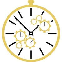 único reloj diseño vector