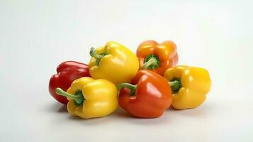 Photo of Peppers isolated on white background