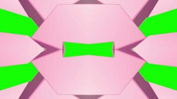 Abstract motion graphics and animated backgrounds. Green screen Chroma key background. video