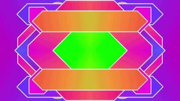 Abstract motion graphics and animated backgrounds. Green screen Chroma key background. video