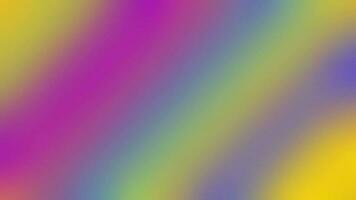 abstrato colorida com animado gradiente fundo video
