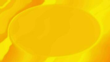 abstract background with circles. Yellow gradient seamless looped animated background. video