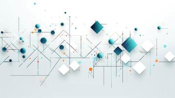 Scientific future technology. Abstract geometric for business presentation. flyer, poster, network technology communication background, illustration photo