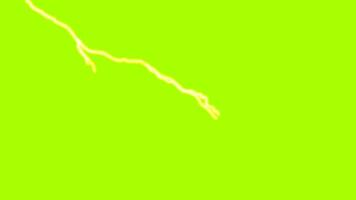 Lightning Strike flashing thunderstorms discharge Green screen. Heavy Lightning Thunderbolts Flashes Electrical lightning storm. Multiple Lightning Strike branch glaring spectacular Stunning thunder. video