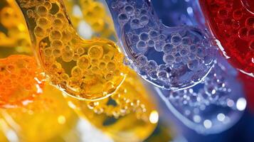 Medical studies of molecular structures. Science in the service of human. Technologies of the future in our life. molecule of medicine model, illustration photo