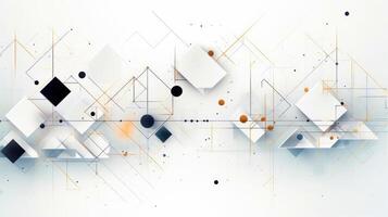 Scientific future technology. Abstract geometric for business presentation. flyer, poster, network technology communication background, illustration photo