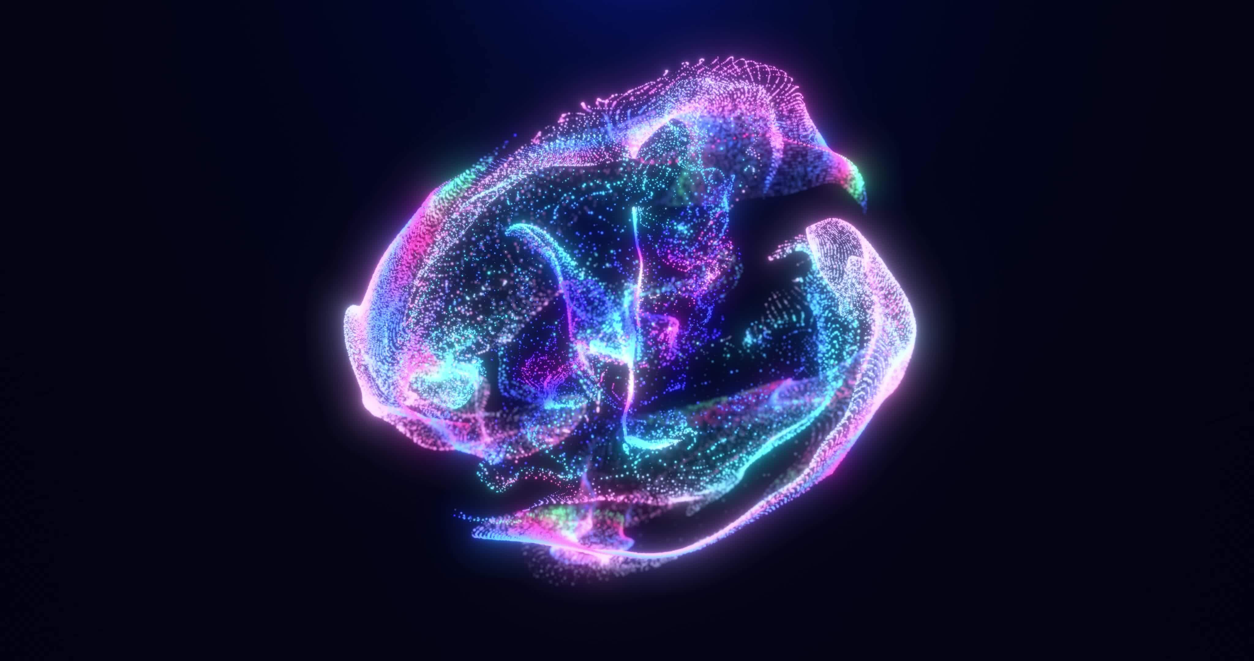 nebula screensaver animated