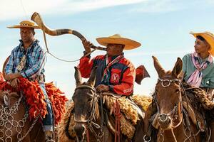 Apore, Goias, Brazil - 05 07 2023 Horseback riding event open to the public photo