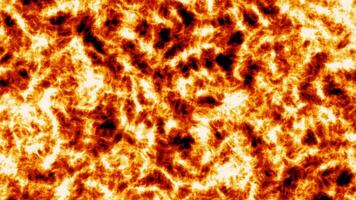 brûlant flamme effet chaleur et haute Température texture lisse surface Contexte video