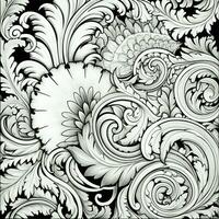 Floral Coloring Pages photo