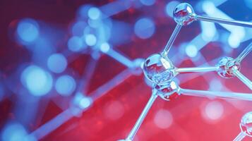Medical studies of molecular structures. Science in the service of human. Technologies of the future in our life. molecule of medicine model, illustration photo