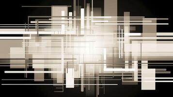 Abstract tech lines background. futuristic abstract shapes technology, Application cover and web site design, illustration photo