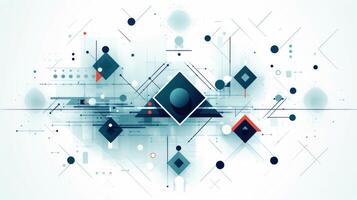 Scientific future technology. Abstract geometric for business presentation. flyer, poster, network technology communication background, illustration photo
