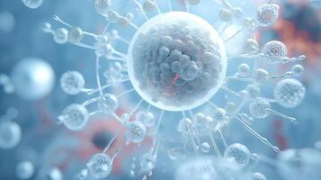 Medical studies of molecular structures. Science in the service of human. Technologies of the future in our life. molecule of medicine model, illustration photo