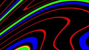 Psychedelic Distortion Wave Ripple Multi Color Loop V video