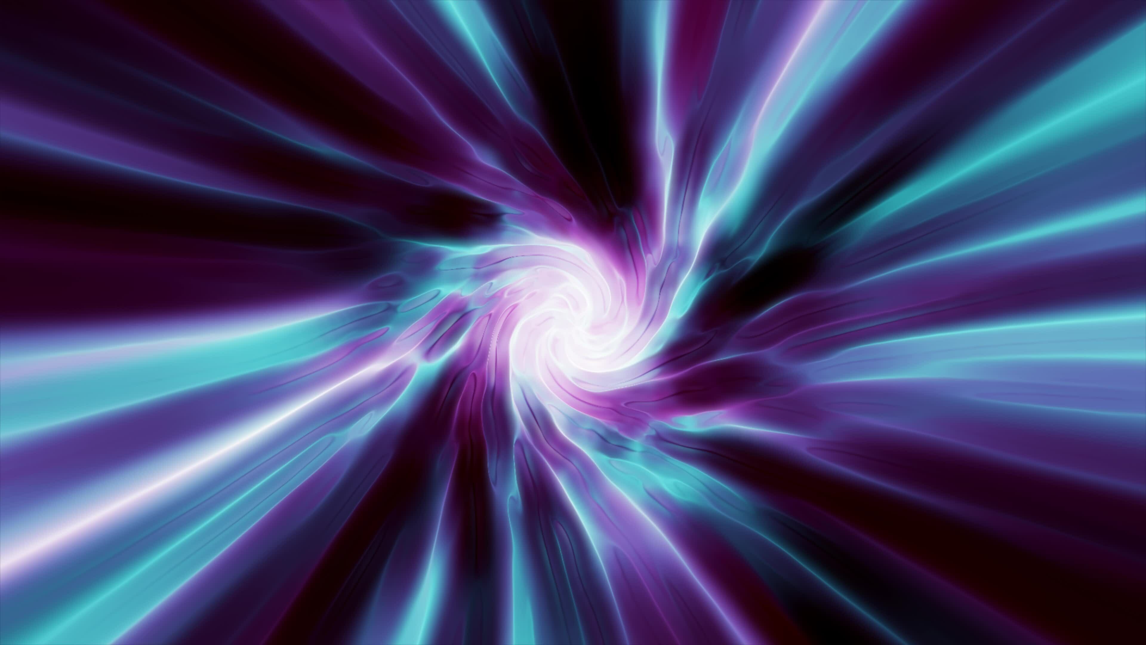 Purple hypertunnel spinning speed space tunnel made of twisted swirling ...