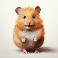 Cute little hamster photo