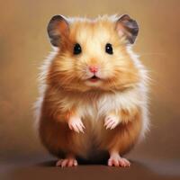 Cute little hamster photo