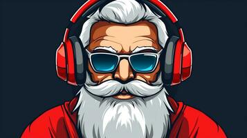 Cool Santa Claus DJ photo